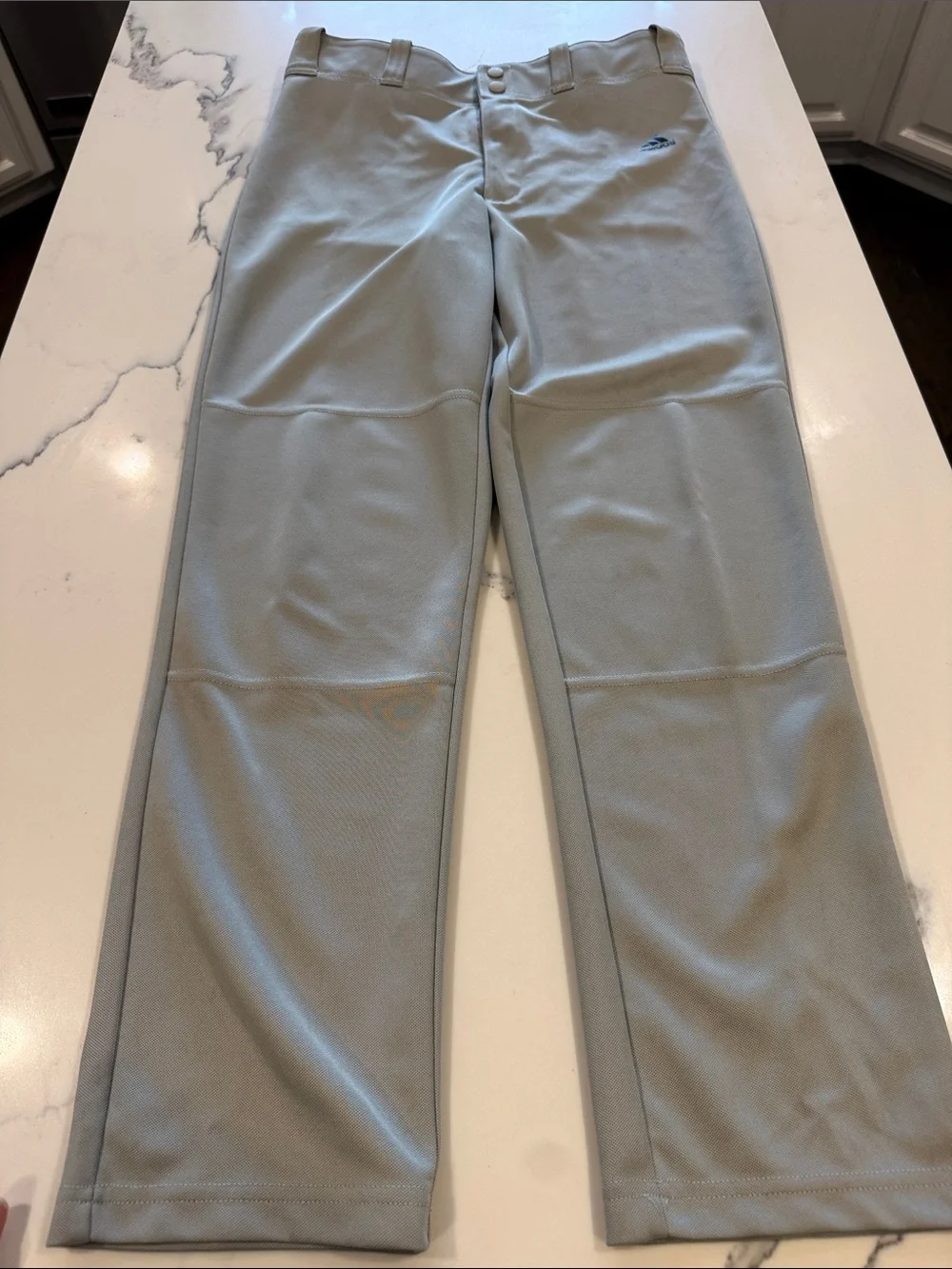 Adidas baseball pants Aeroready light gray youth large Athletic Pants